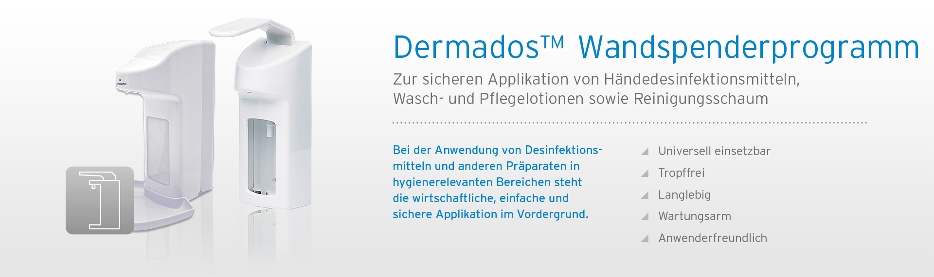 Dermados Wandspenderprogramm